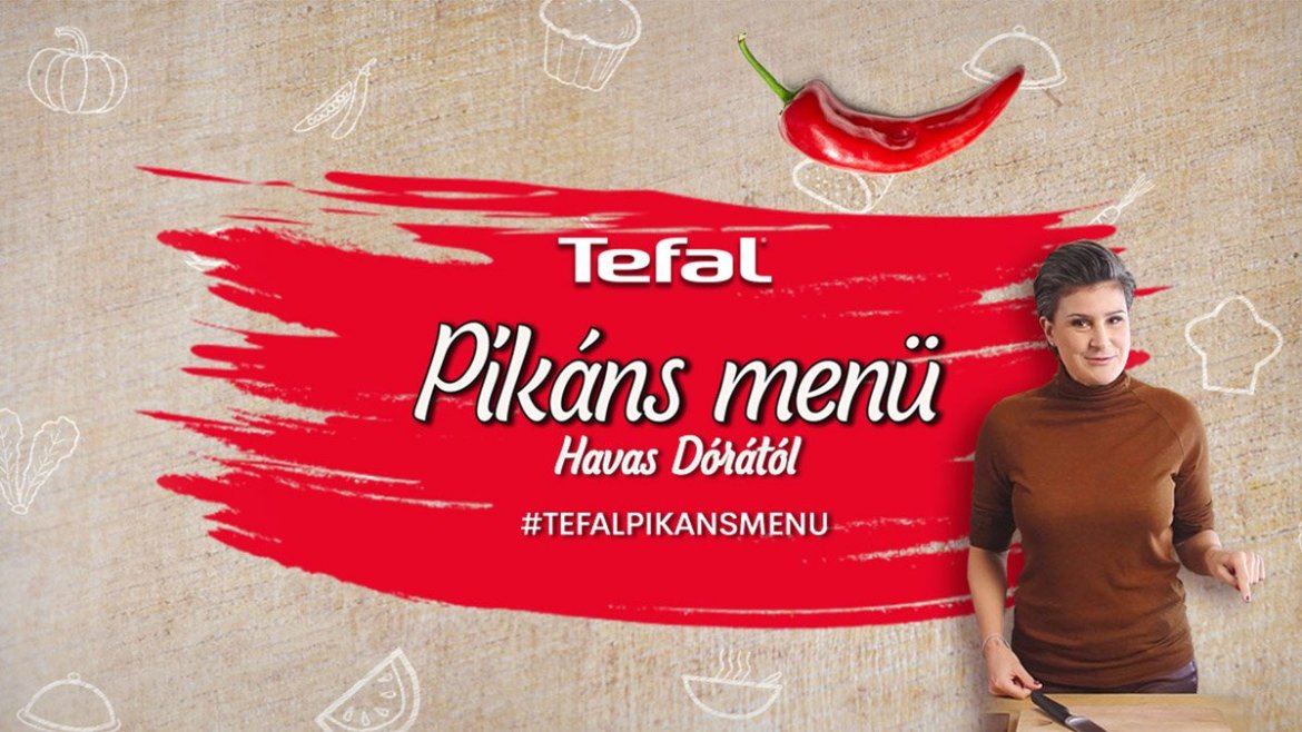 Tefal Píkáns menüje - Havas Dórától #tefalpikansmenu